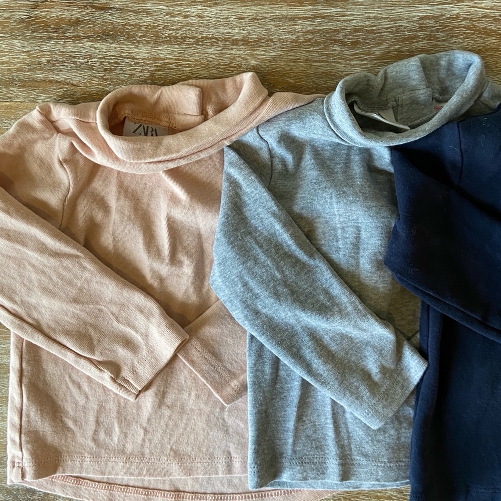 Lot of Zara long sleeves